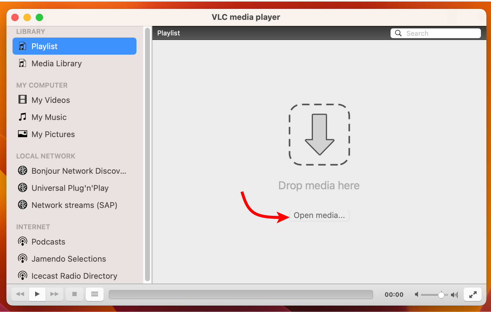 Open MKV video in VLC Player.