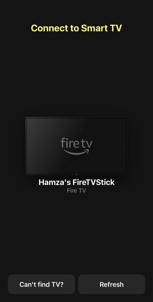 DoCast connecting to Fire TV