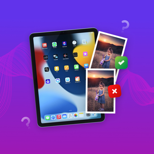 Delete Duplicate Photos on iPad