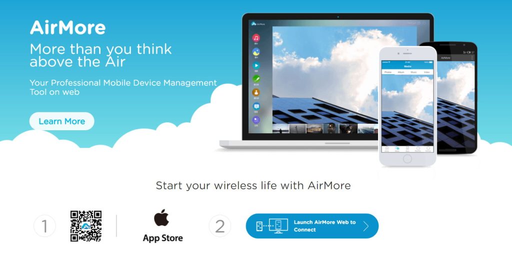 AirMore is a good choice when you need connect Android to a Mac via Wi-Fi