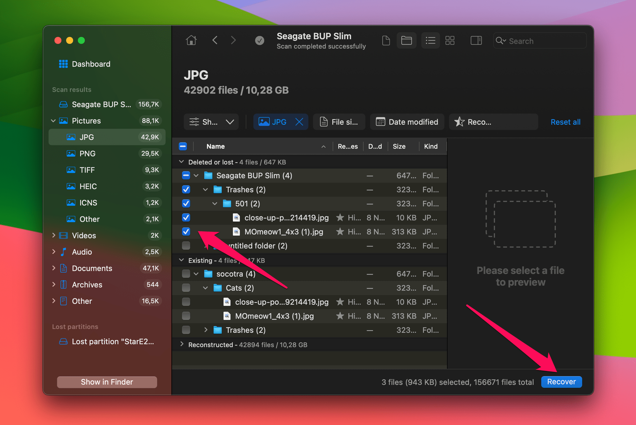 disk drill - recover