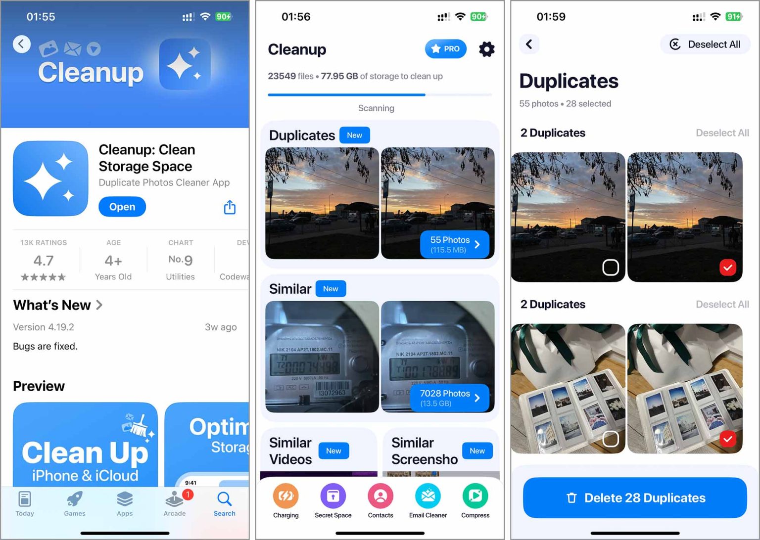 12 Best iPhone Duplicate Photo Cleaner Apps (2025)